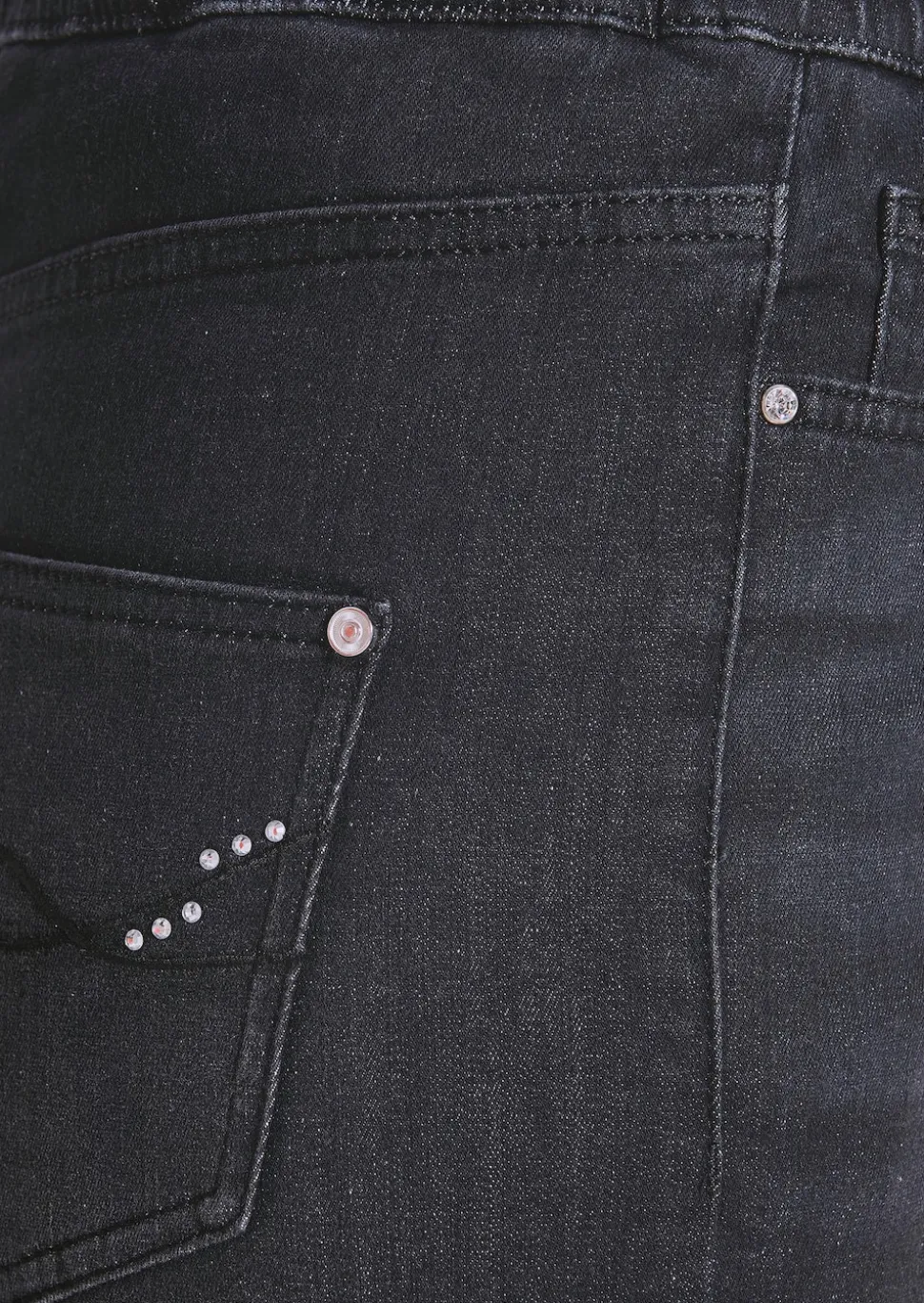 Jeansschlupfhose VERA mit weitem Bein
