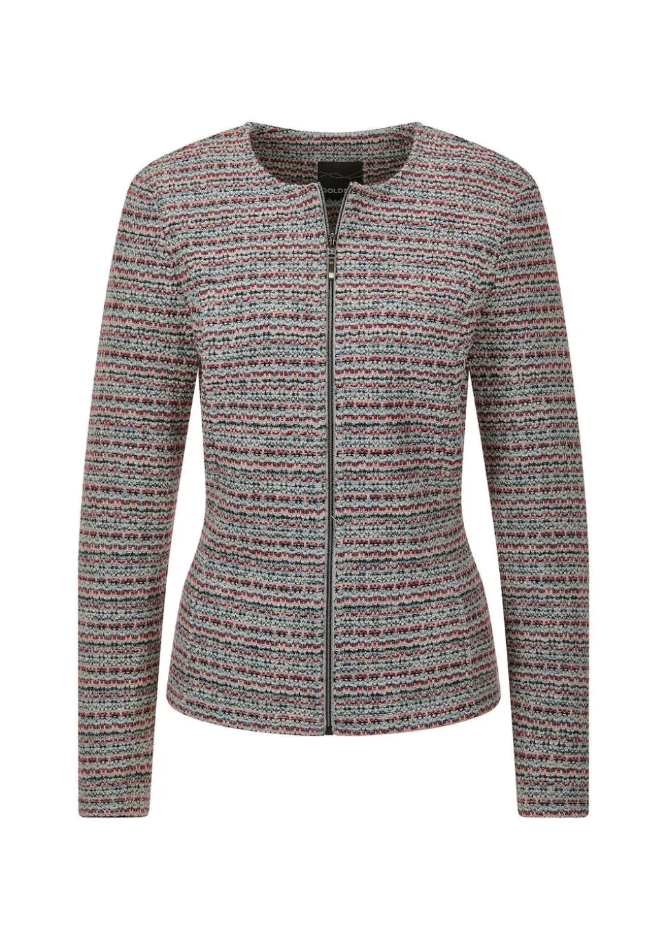 Jersey-Blazer in Bouclé-Optik