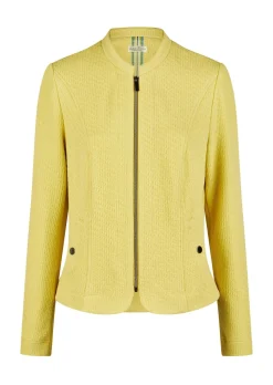 Jersey-Blazer mit Reißverschluss