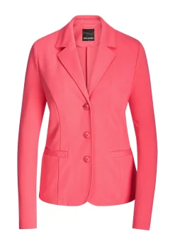 Jersey-Blazer mit Reverskragen
