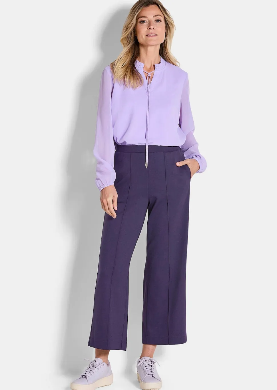 Jersey-Culotte VERA mit Biesen