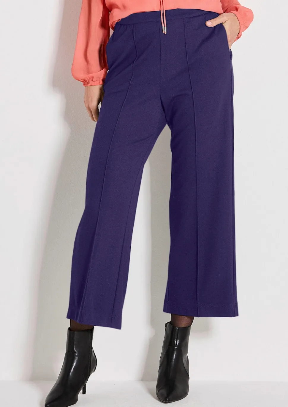 Jersey-Culotte VERA mit Biesen