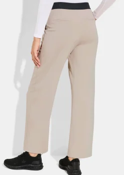 Jersey-Freizeithose mit Biesen