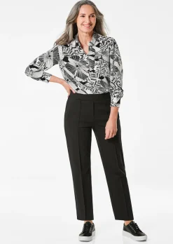 Jerseyhose CARLA mit leichtem Glanz