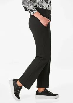 Jerseyhose CARLA mit leichtem Glanz
