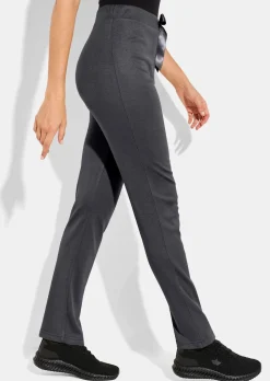 Jersey-Hose in Strickoptik