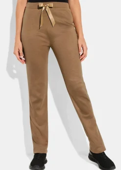 Jersey-Hose in Strickoptik