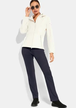 Jersey-Hose in Strickoptik