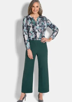 Jersey-Hose VERA in Bouclé-Optik