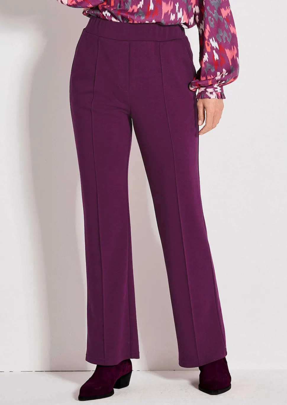 Jerseyhose VERA mit Biesen