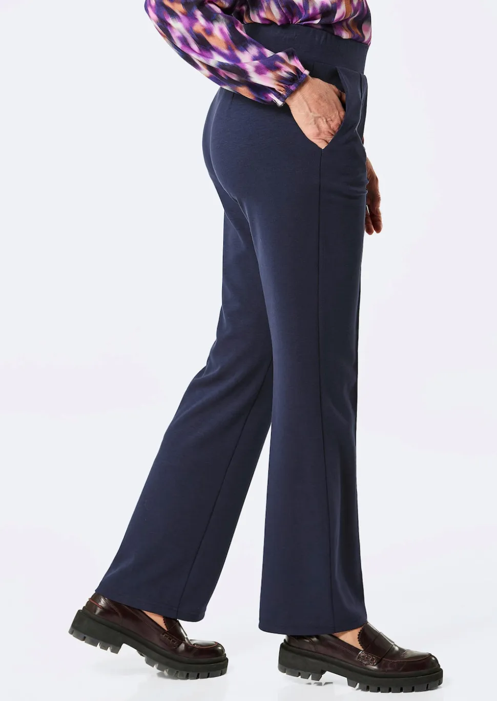 Jerseyhose VERA mit Biesen