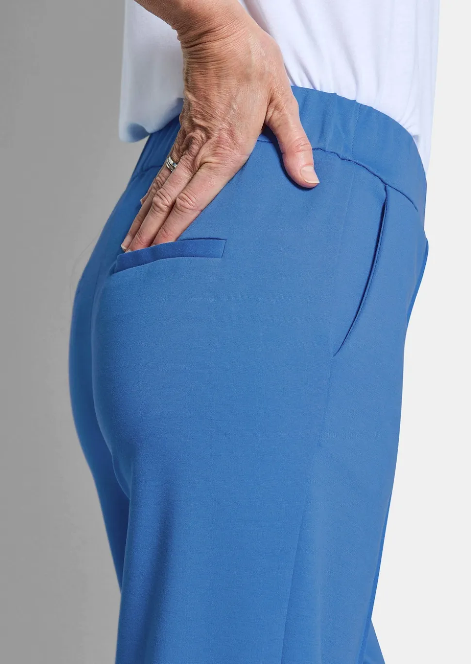 Jersey-Hose VERA mit Biesen