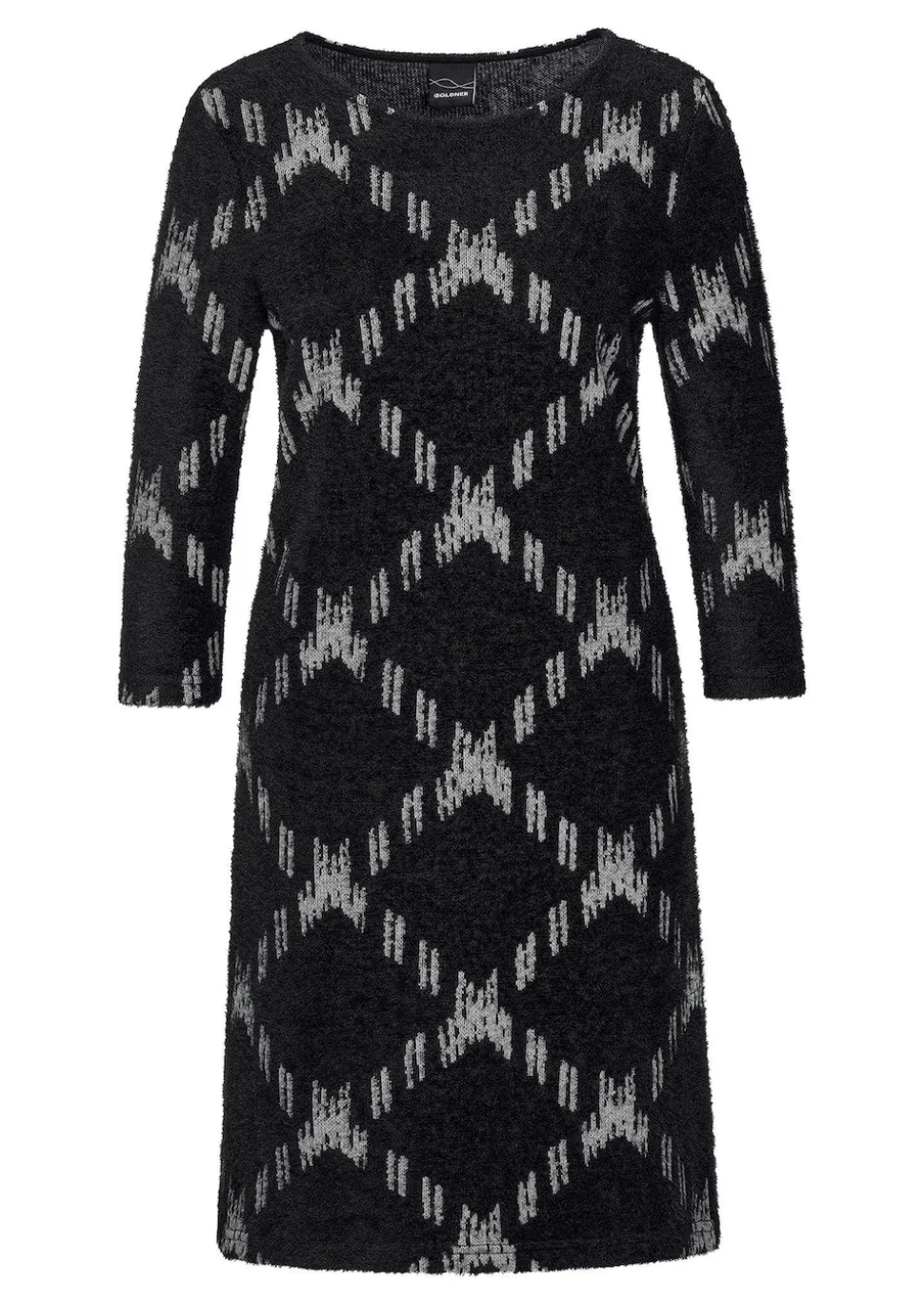 Jersey-Kleid in A-Linie