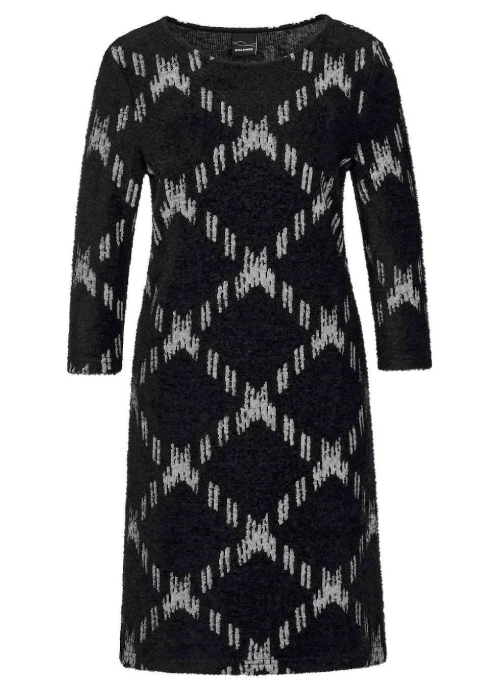 Jersey-Kleid in A-Linie