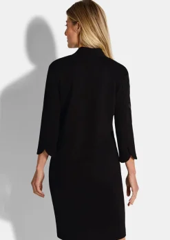 Jerseykleid mit edlem Frontprint