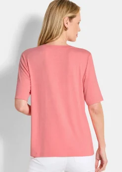 Jersey-Shirt aus weicher Viskose