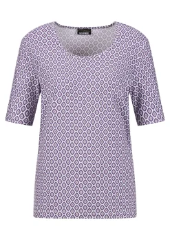 Jersey-Shirt im Minimalprint
