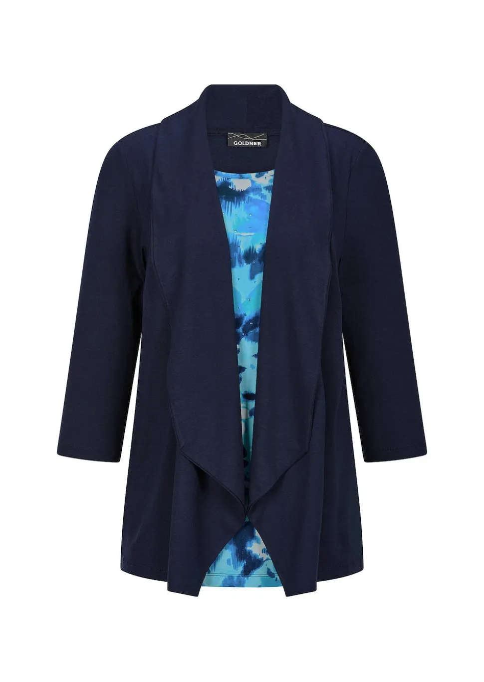Jersey-Shirt in 2-in-1-Optik