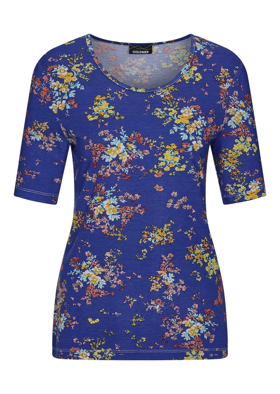 Jersey-Shirt mit Blümchen