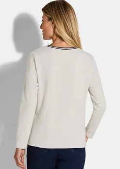 Jersey-Shirt mit Frontprint