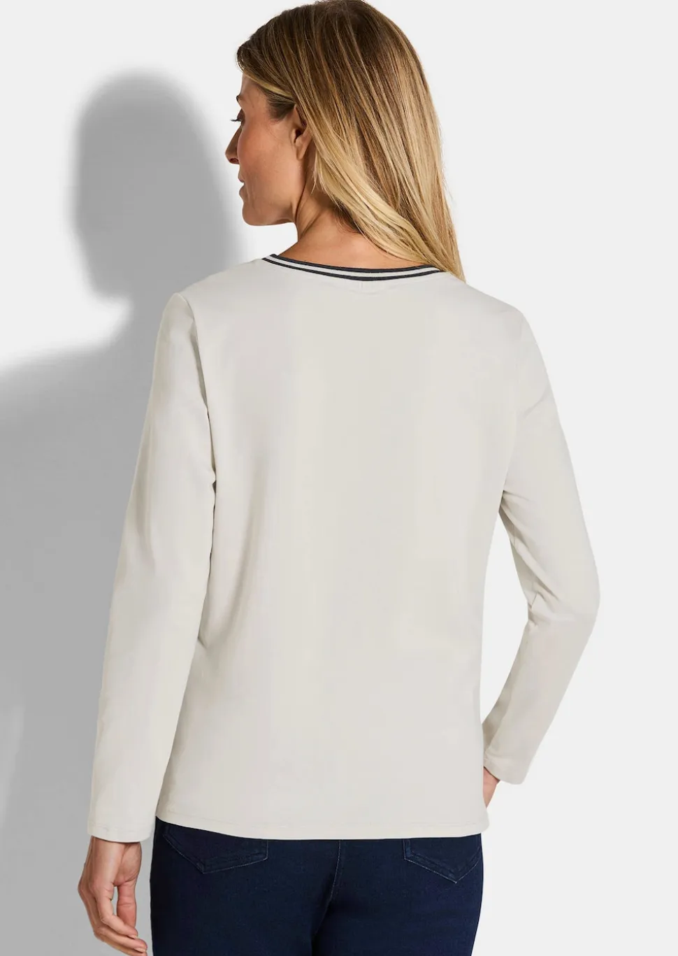 Jersey-Shirt mit Frontprint