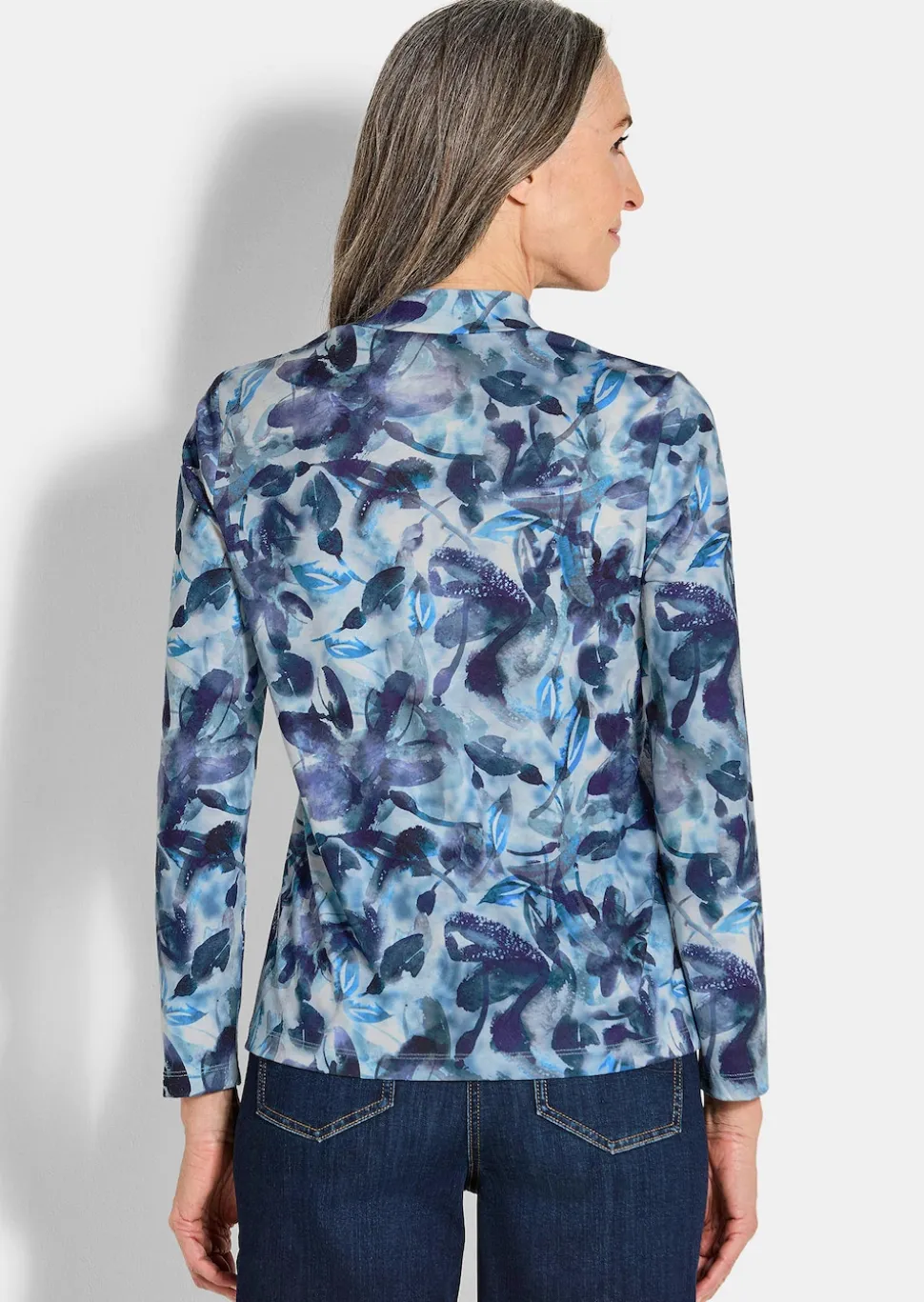 Jersey-Shirt mit Glanzdetails