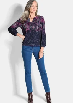 Jersey-Shirt mit Konfetti-Muster