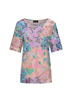 Jersey-Shirt mit Paisleymuster