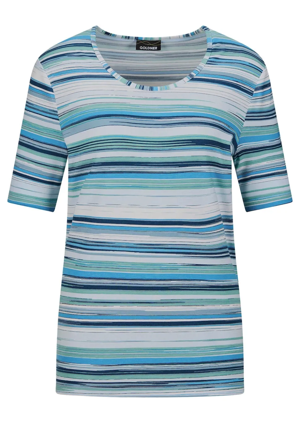 Jersey-Shirt mit Streifen