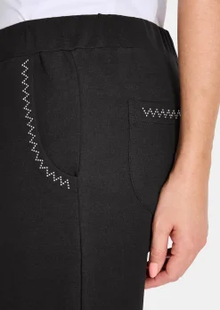 Jogginghose mit verzierten Taschen