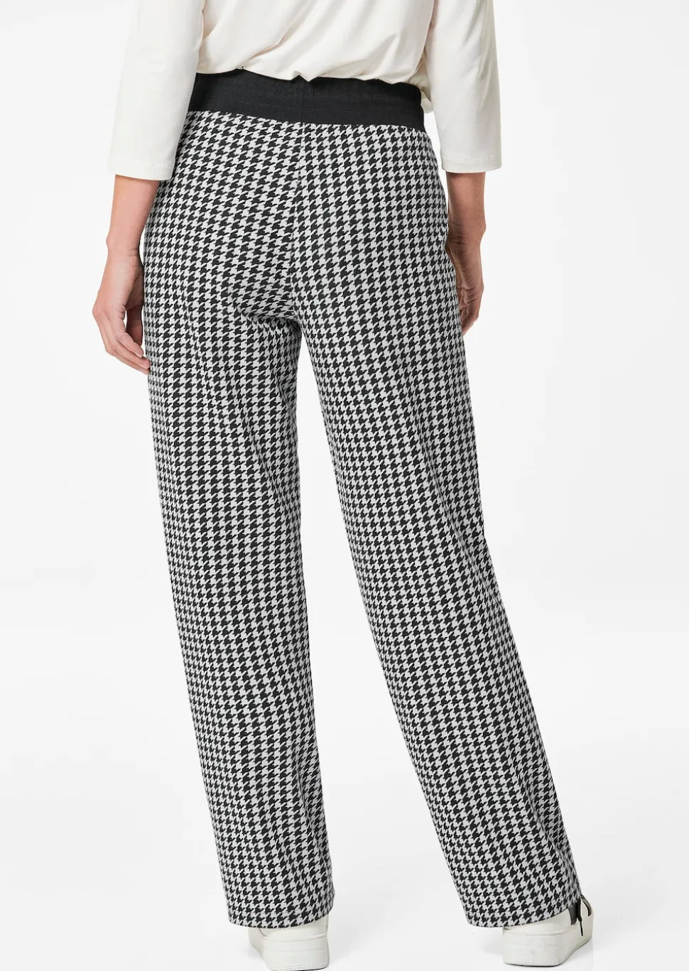 Joggpants VERA mit Hahnentritt-Muster