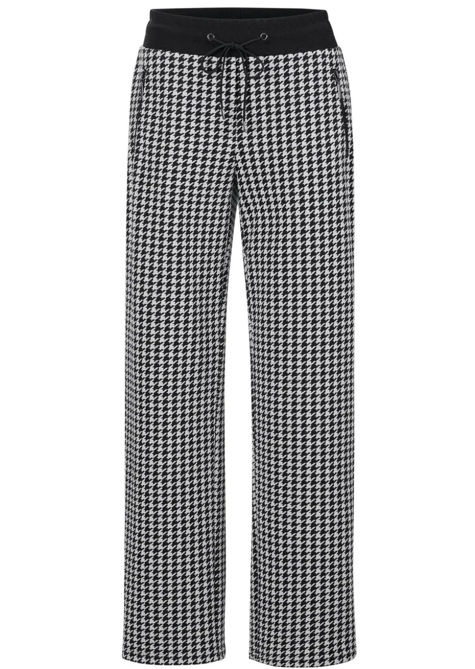 Joggpants VERA mit Hahnentritt-Muster