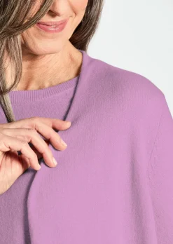 Kaschmir-Longstrickjacke