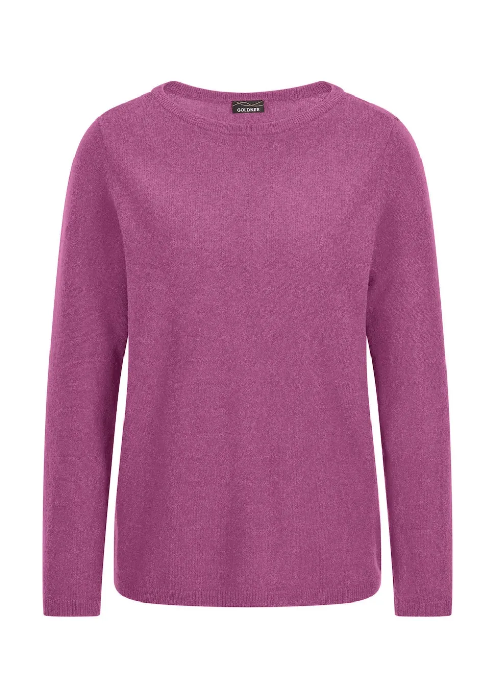 Kaschmirpullover mit U-Boot Ausschnitt