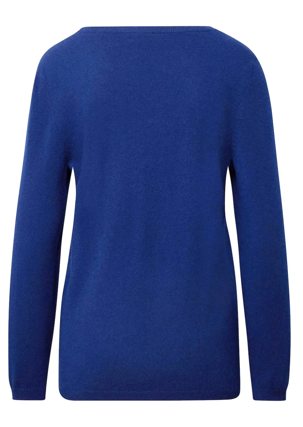 Kaschmirpullover mit U-Boot Ausschnitt