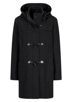 Klassischer Dufflecoat aus feinster Wolle-Mischung