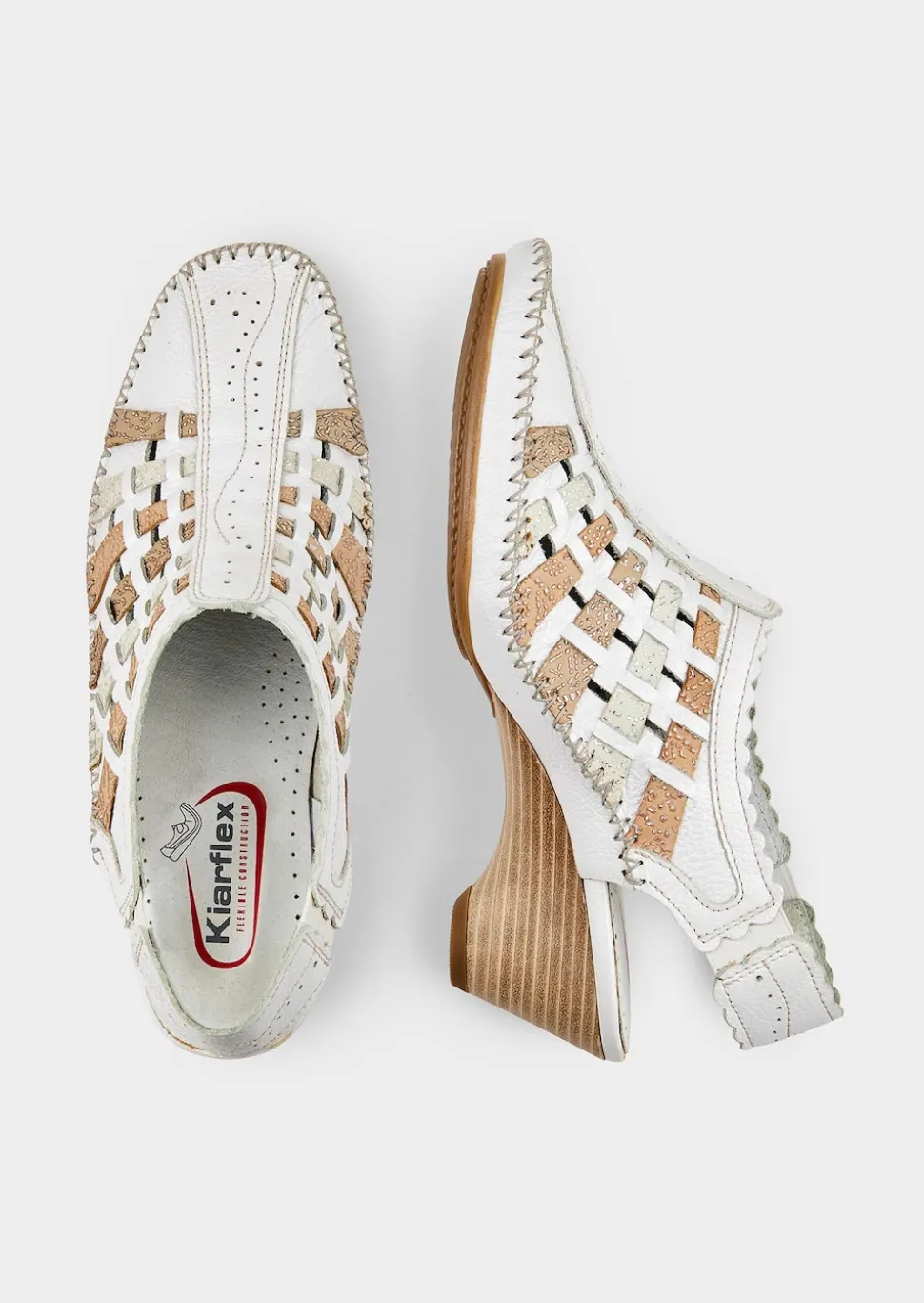 Klassischer Slingpumps aus Leder