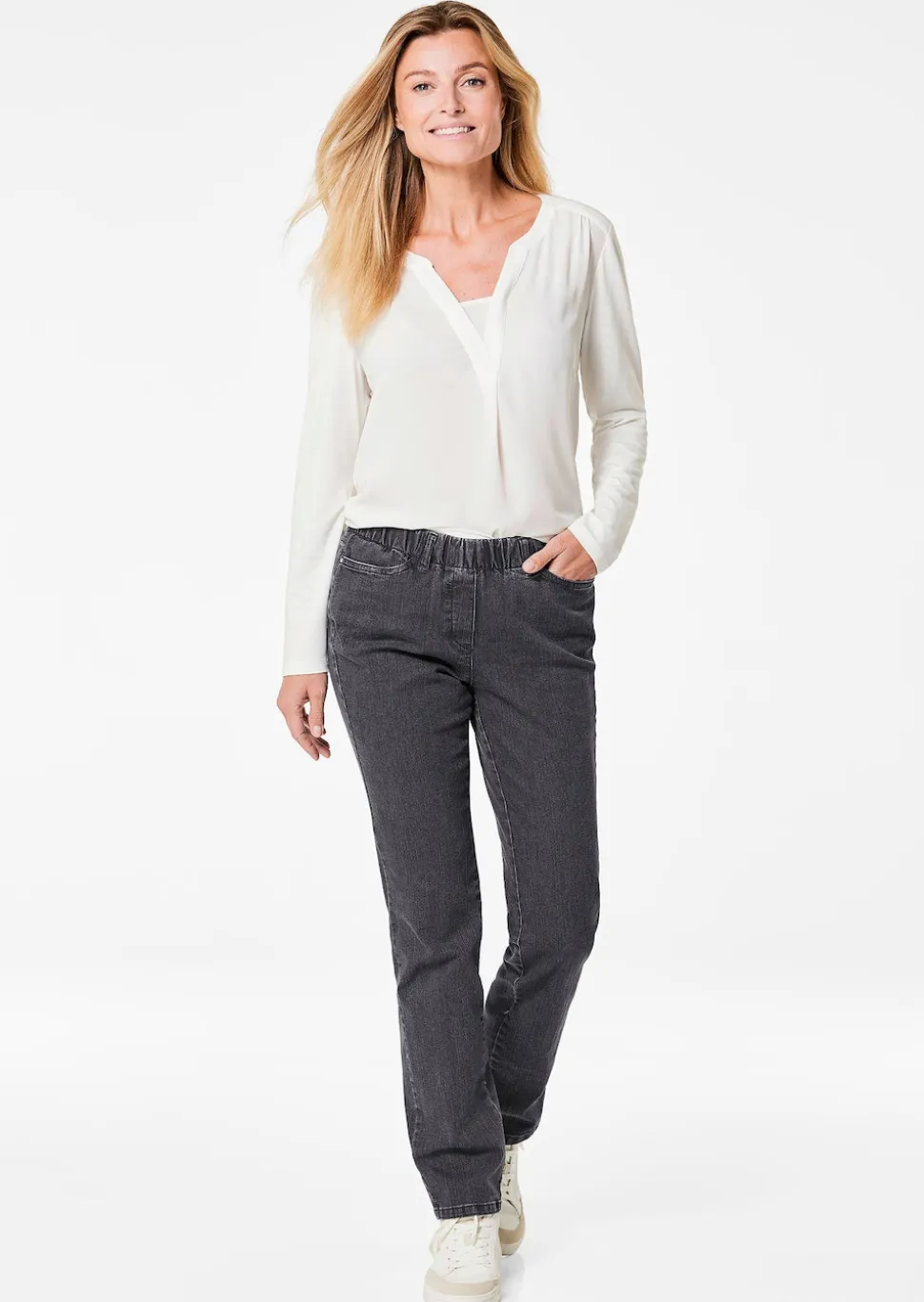 Klassische Schlupfjeans CARLA
