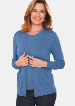 Klassisches Stricktwinset