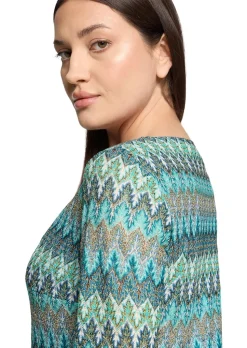 Kleid in eleganter Häkeloptik