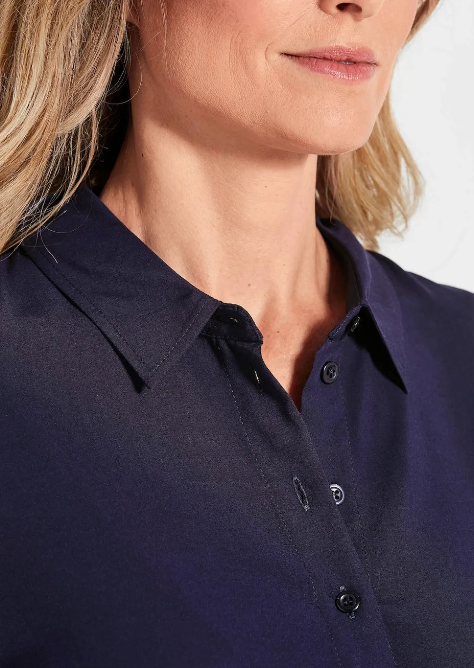 Kleid in Hemdblusenform