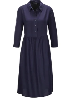 Kleid in Hemdblusenform