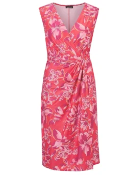 Kleid in Wickeloptik