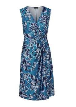 Kleid in Wickeloptik
