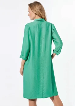 Kleid mit Hemdkragen