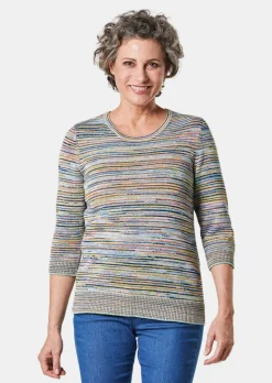 Kombistarker Multicolor-Ringelpullover