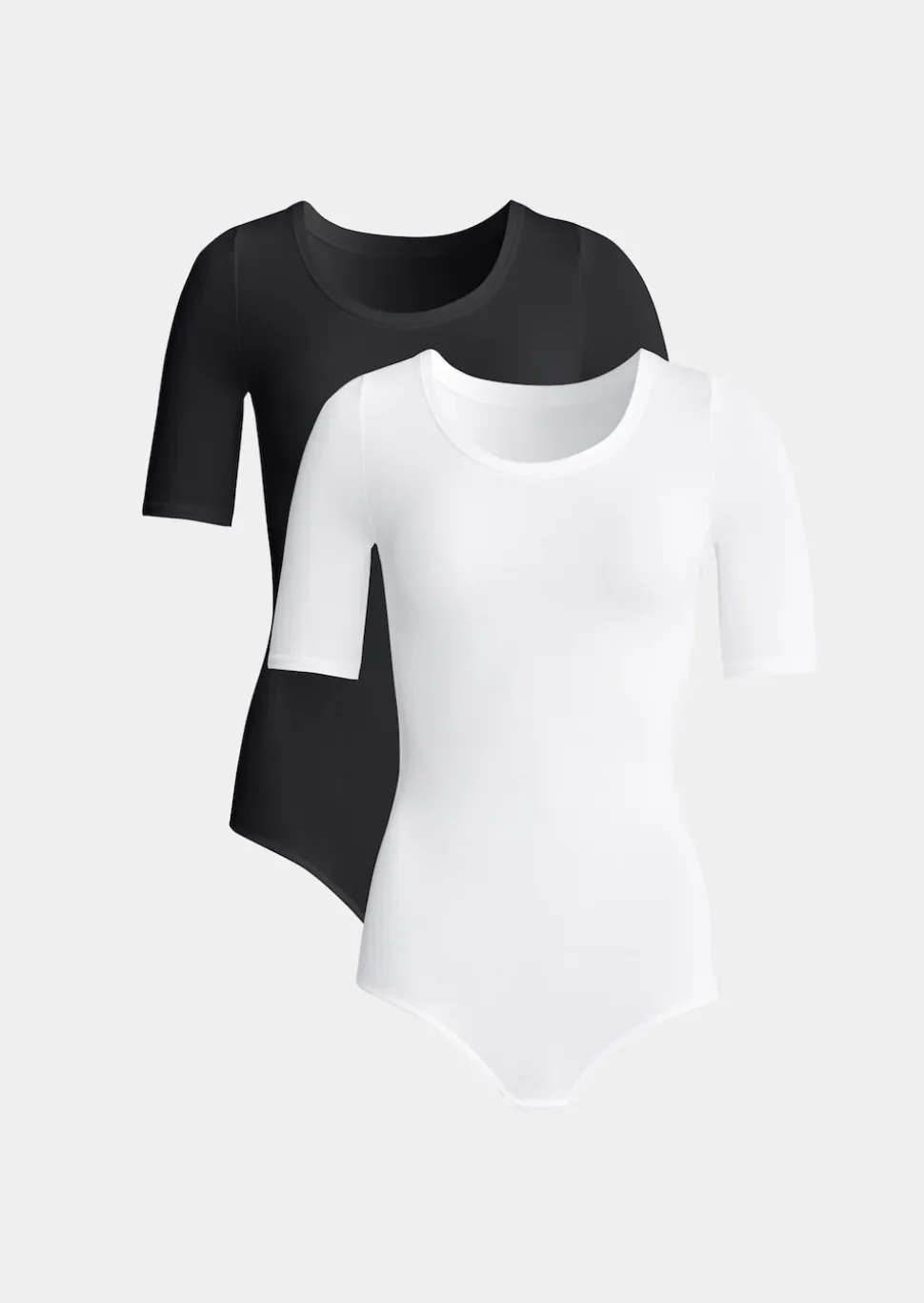 Kurzarm-Body im 2er-Pack