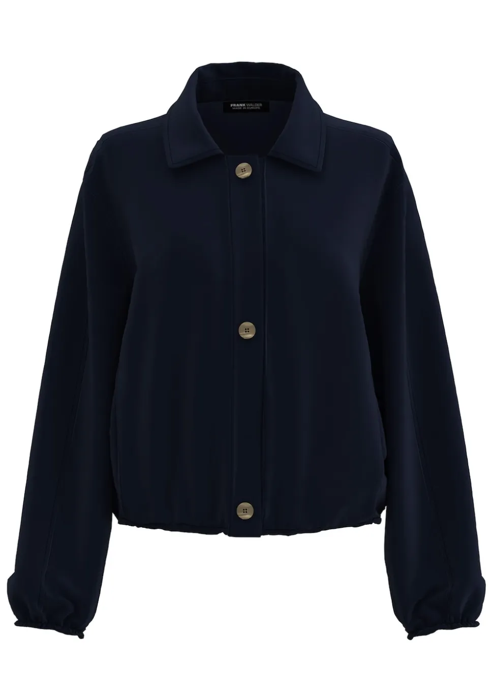 Kurzer Blouson mit Gummibündchen