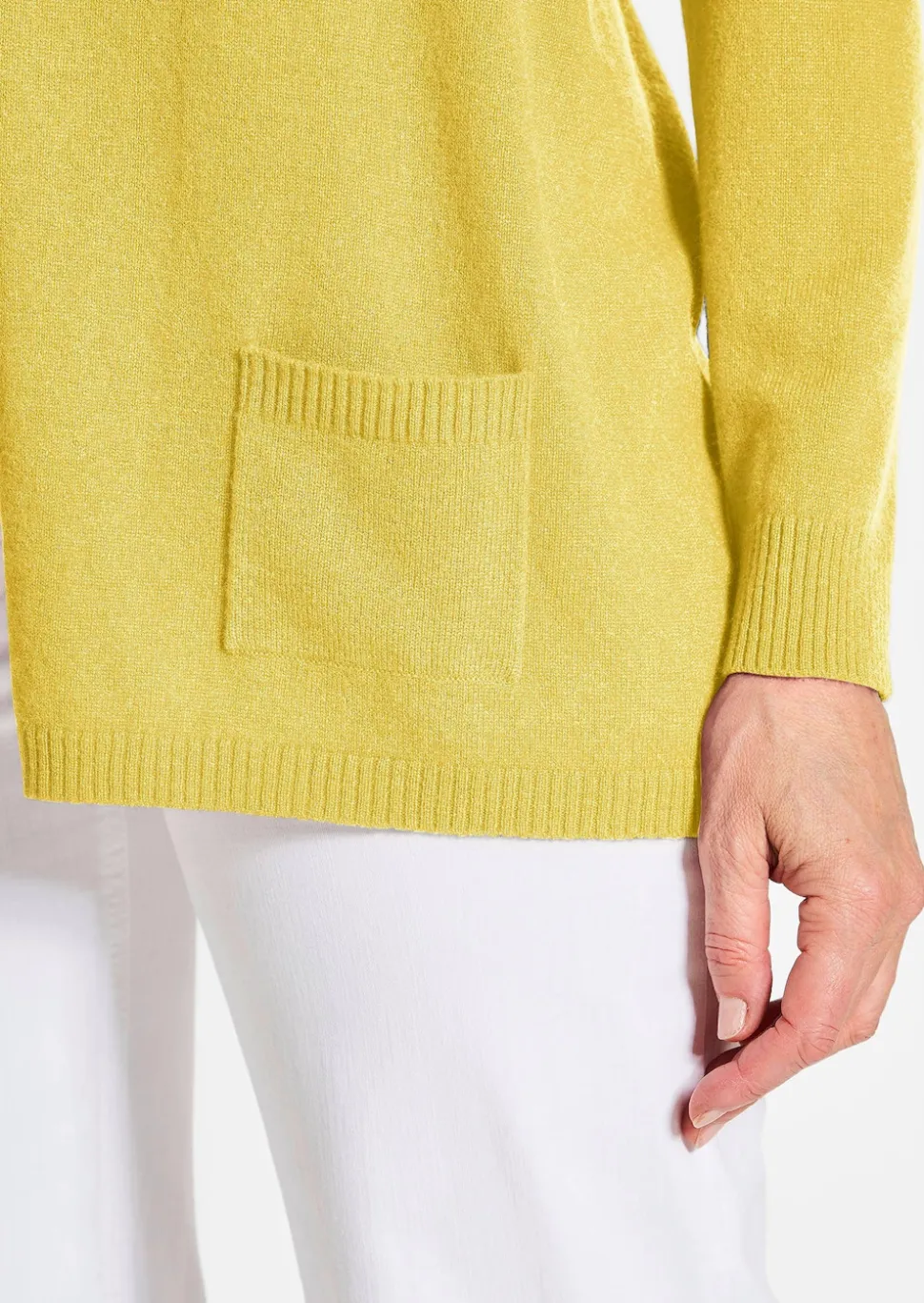Kuschelweiche Kaschmir-Strickjacke