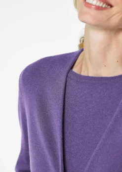 Kuschelweiche Kaschmir-Strickjacke